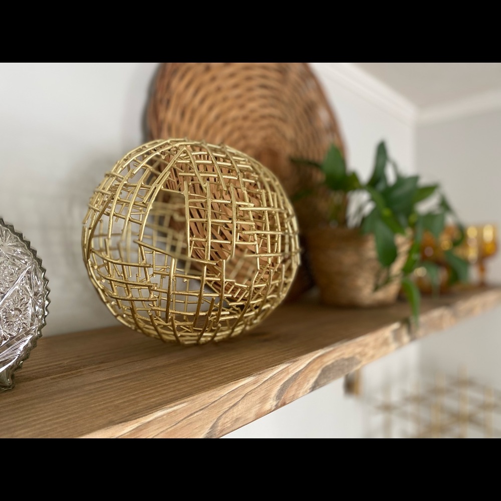 Gold Metal Decorative Ball